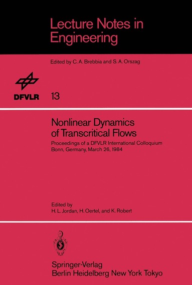 bokomslag Nonlinear Dynamics of Transcritical Flows