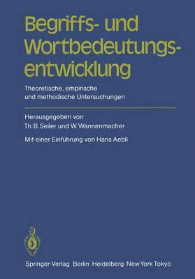 Begriffs- und Wortbedeutungsentwicklung 1