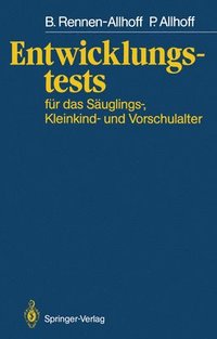 bokomslag Entwicklungstests fr das Suglings-, Kleinkind- und Vorschulalter