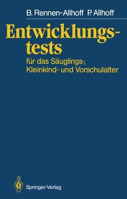 bokomslag Entwicklungstests für das Säuglings-, Kleinkind- und Vorschulalter