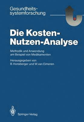 bokomslag Die Kosten - Nutzen - Analyse