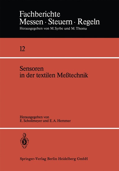 bokomslag Sensoren in der textilen Meßtechnik