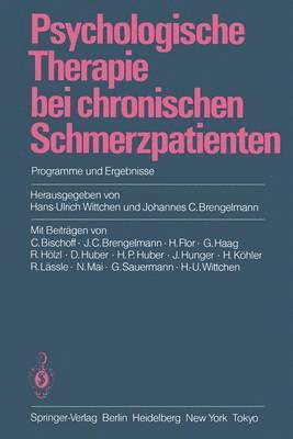 Psychologische Therapie bei chronischen Schmerzpatienten 1