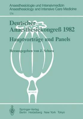 bokomslag Deutscher Anaesthesiekongreß 1982
