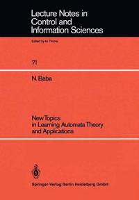 bokomslag New Topics in Learning Automata Theory and Applications