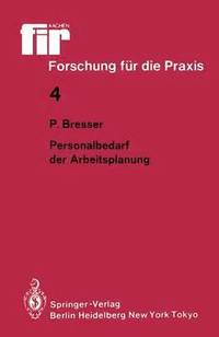 bokomslag Personalbedarf der Arbeitsplanung