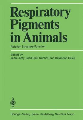 bokomslag Respiratory Pigments in Animals