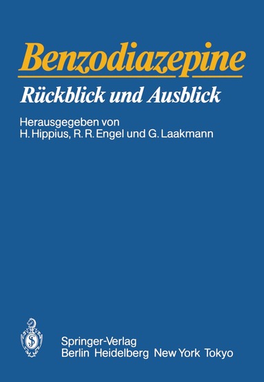 Hanns Hippius, Rolf R. Engel, Gregor Laakmann - Benzodiazepine, Häftad