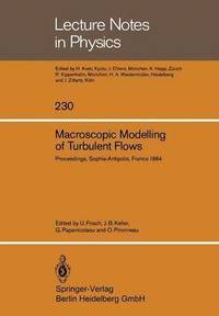 bokomslag Macroscopic Modelling of Turbulent Flows