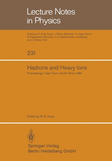 bokomslag Hadrons and Heavy Ions