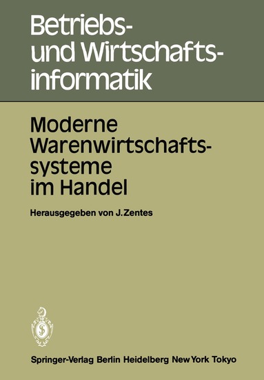 Joachim Zentes - Moderne Warenwirtschaftssysteme im Handel, Häftad