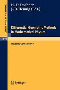 bokomslag Differential Geometric Methods in Mathematical Physics