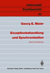 bokomslag Exceptionbehandlung und Synchronisation