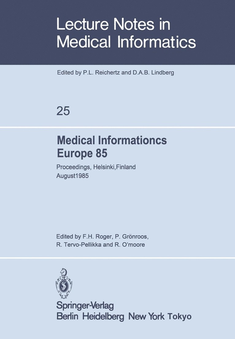 Medical Informatics Europe 85 1