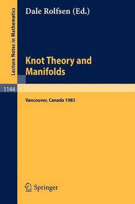 Knot Theory and Manifolds 1