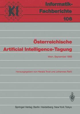 Harald Trost, Johannes Retti - Österreichische Artificial Intelligence-Tagung, Häftad