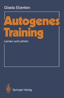 bokomslag Autogenes Training