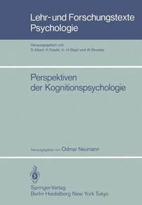 bokomslag Perspektiven der Kognitionspsychologie