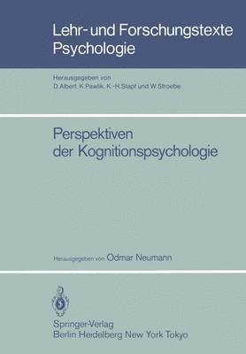 Perspektiven der Kognitionspsychologie 1