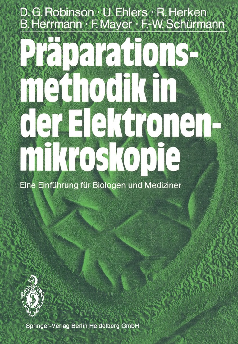 Prparationsmethodik in der Elektronenmikroskopie 1