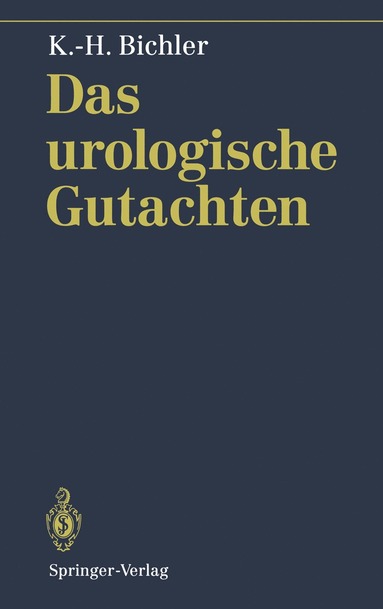 bokomslag Das urologische Gutachten