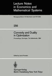 bokomslag Convexity and Duality in Optimization