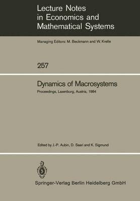 Dynamics of Macrosystems 1