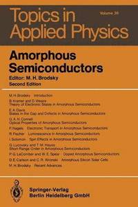 bokomslag Amorphous Semiconductors