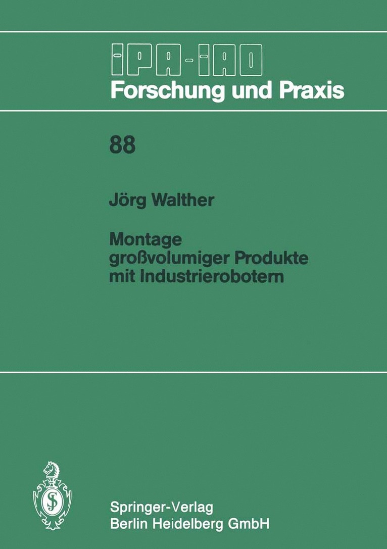 Montage großvolumiger Produkte mit Industrierobotern