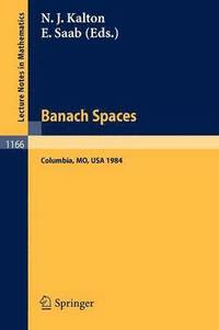 bokomslag Banach Spaces