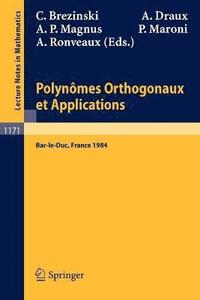 bokomslag Polynomes Orthogonaux et Applications