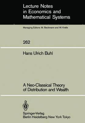 bokomslag Neo-Classical Theory of Distribution and Wealth
