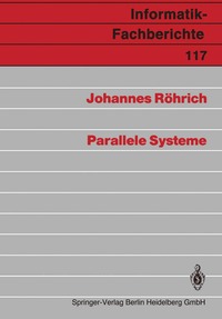 bokomslag Parallele Systeme