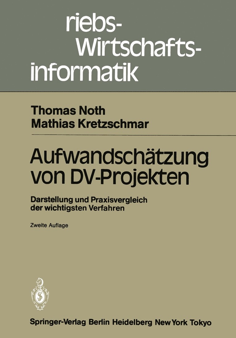 Aufwandschtzung von DV-Projekten 1