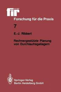 bokomslag Rechnergesttzte Planung von Durchlaufregallagern