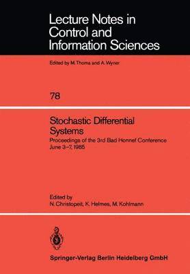 bokomslag Stochastic Differential Systems