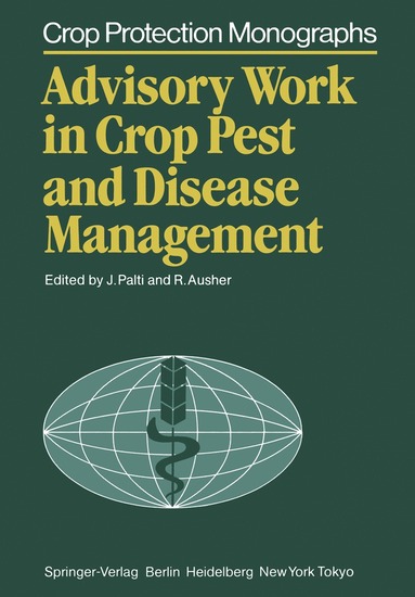 bokomslag Advisory Work in Crop Pest and Disease Management