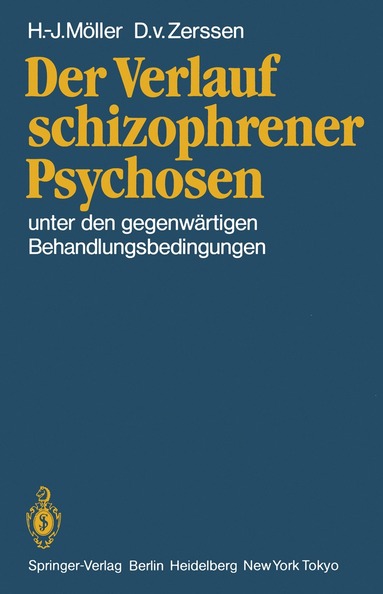 bokomslag Der Verlauf schizophrener Psychosen