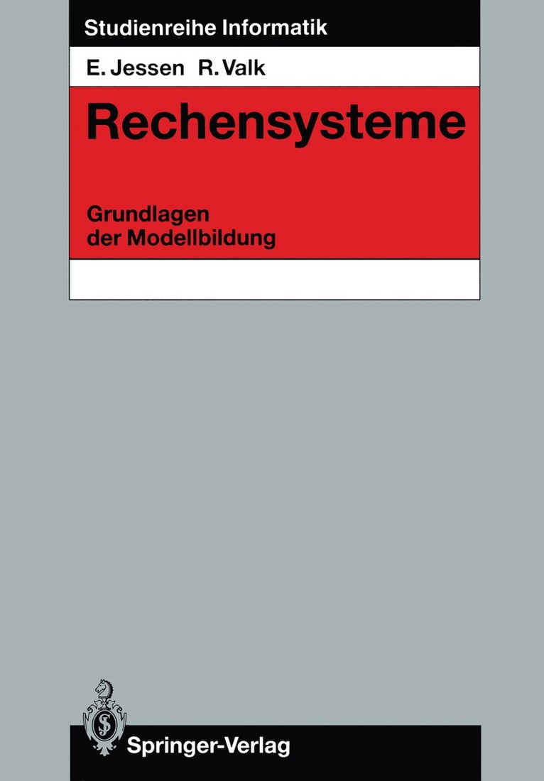 Eike Jessen, Rüdiger Valk - Rechensysteme, Häftad