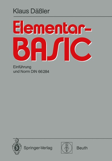 bokomslag Elementar-BASIC