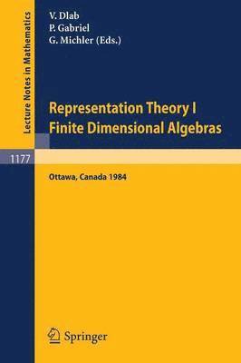 Representation Theory I. Proceedings of the Fourth International Conference on Representations of Algebras, held in Ottawa, Canada, August 16-25, 1984 1