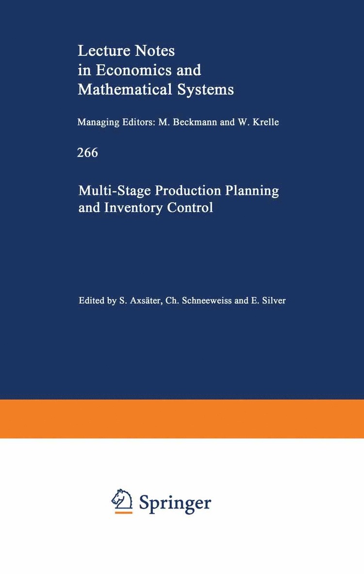 Multi-Stage Production Planning and Inventory Control 1