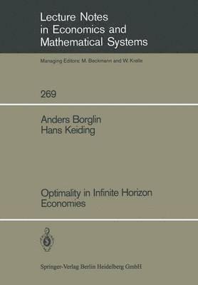 bokomslag Optimality in Infinite Horizon Economies