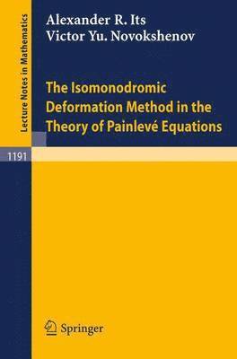 The Isomonodromic Deformation Method in the Theory of Painleve Equations 1