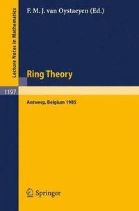 bokomslag Ring Theory