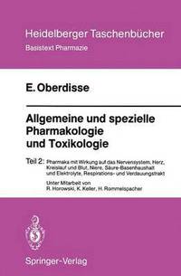 bokomslag Allgemeine und spezielle Pharmakologie und Toxikologie