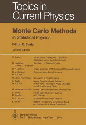 Monte Carlo Methods in Statistical Physics 1