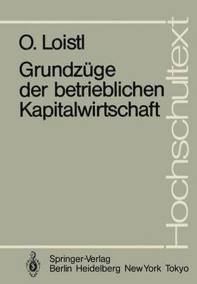 bokomslag Grundzüge der betrieblichen Kapitalwirtschaft
