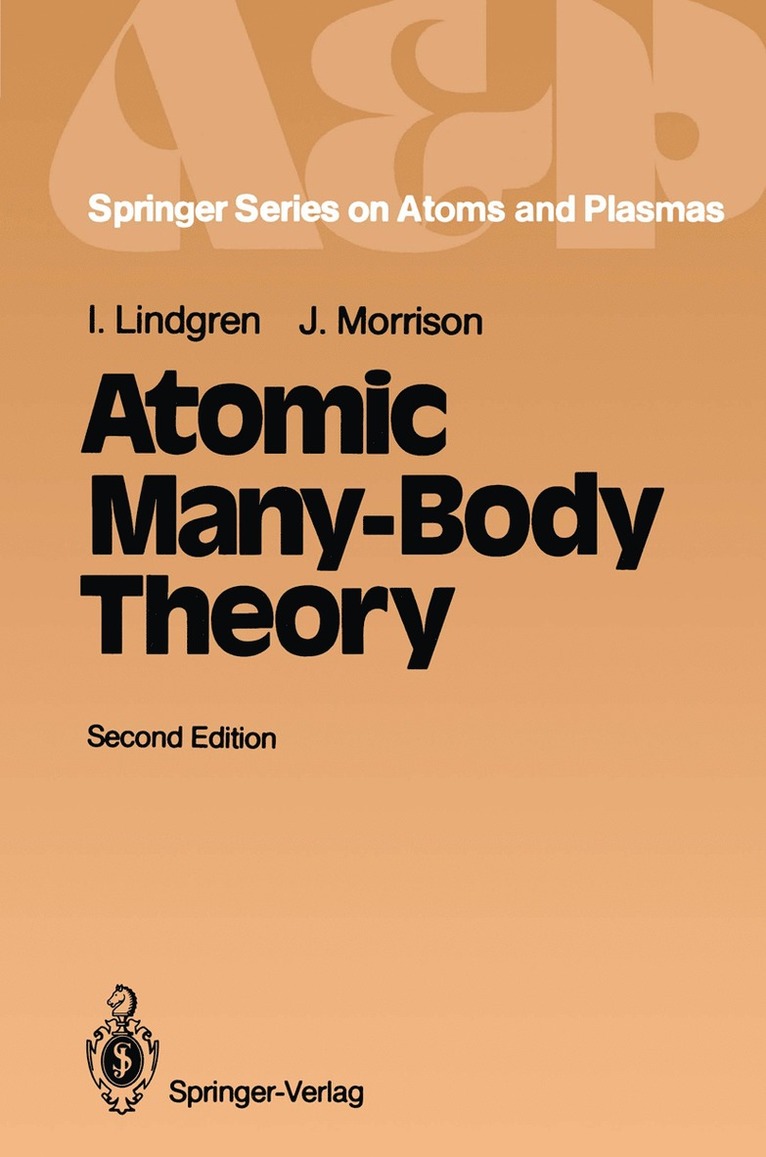 Atomic Many-Body Theory 1