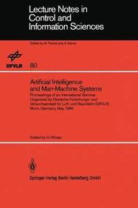 bokomslag Artificial Intelligence and Man-Machine Systems